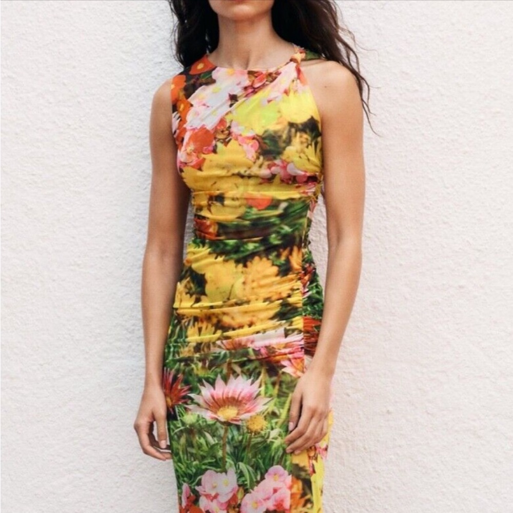 Zara S size dress Midi